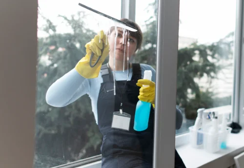 Nettoyage de vitres intérieures et extérieures à Maresché
